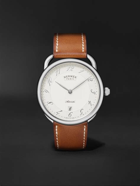 hermes arceau watch replace|Hermes watch leather strap.